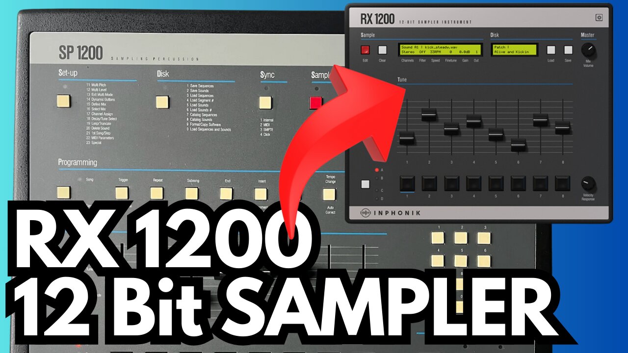 You Won't Believe How The RX1200 Sampler Recreates 90s Hip-Hop Magic!