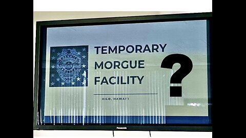 Temporary Morgue???