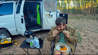 Van Life Party Prep: Cooking Up a Feast in the Forest