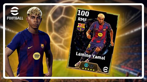 Lamine Yamal Ballon d'Or eFootball Card Review, Build & Gameplay | eFootball | Player Review