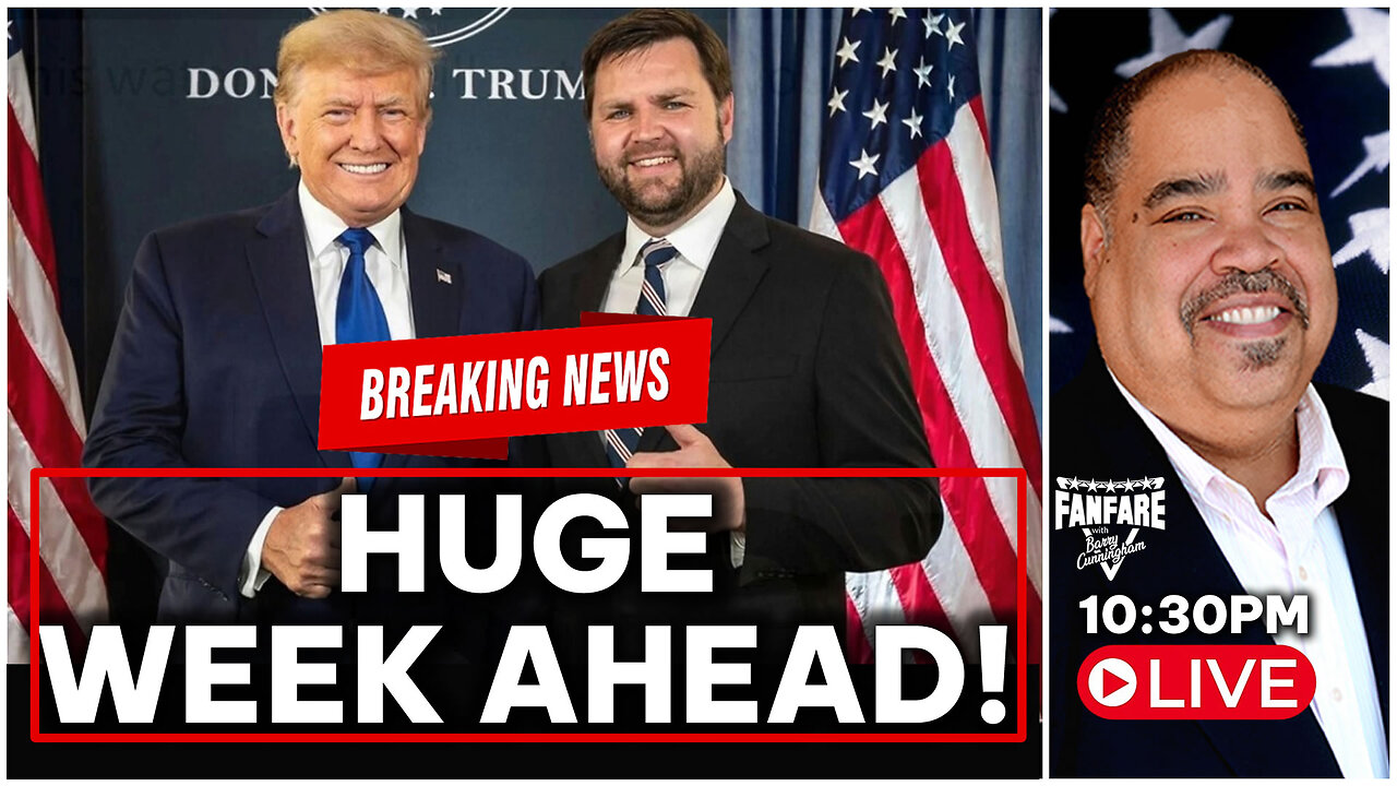 LATE NIGHT UPDATE... PRESIDENT TRUMP AND J.D. VANCE SPEAK TO THE PRESS TODAY!