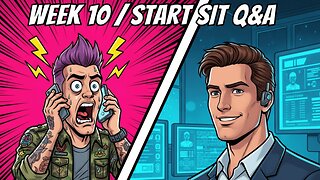 Who Should You Start For Week 10 Fantasy Football?