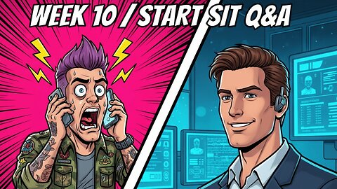 Who Should You Start For Week 10 Fantasy Football?