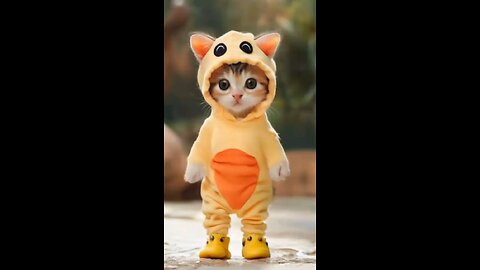 Dancing Cat so cute and cool