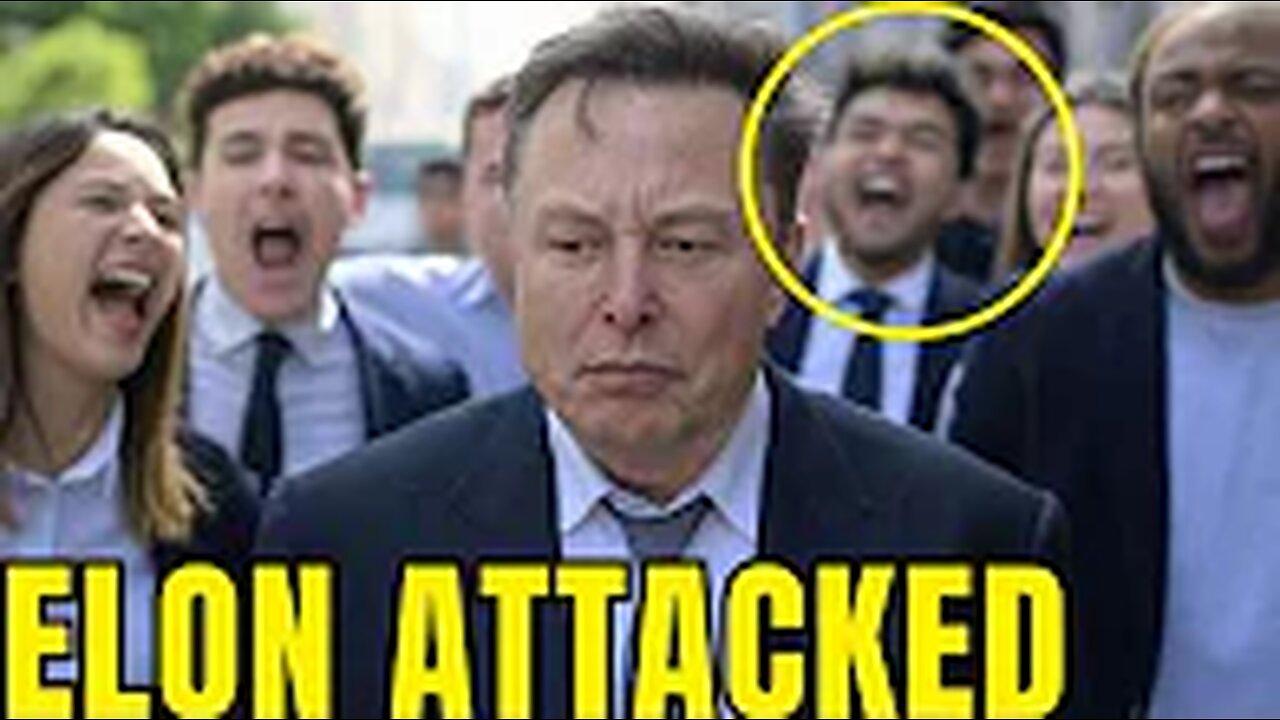 Trump Thug Elon Musk ATTACKED by CROWD in BROAD DAYLIGHT: "GO AWAY ELON!"