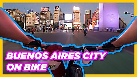 From Forest Ave and The Incas to Madero Port / I show you Buenos Aires City in my bike