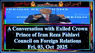 A Conversation with Exiled Crown Prince of Iran Reza Pahlavi-2/5