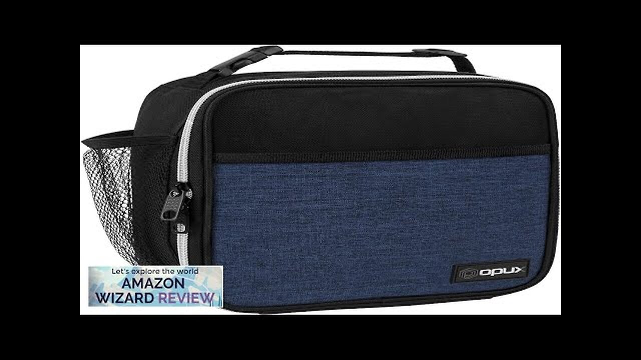 OPUX Premium Insulated Lunch Box Soft School Lunch Bag for Kids Boys Review