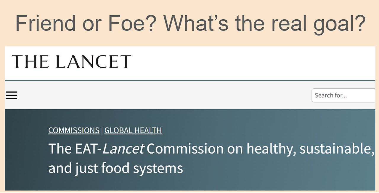 EP44- My review of the Eat Lancet 2.0 Report