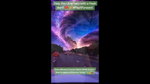 🌟 **Pay It Forward: Help Our Uber Driver Hero** 🚖💖 