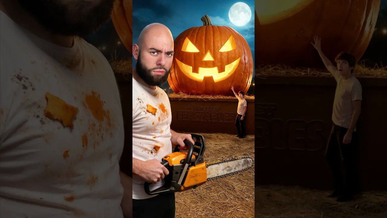 I Built a Giant Feastables Jack-O-Lantern