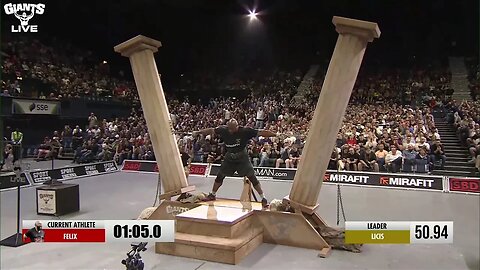 Mark Felix Sets a World Record with Incredible Hercules Hold at Giants Live Wembley 2019