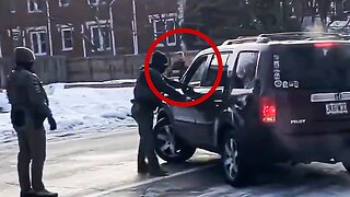 She Tried To Run Over ICE