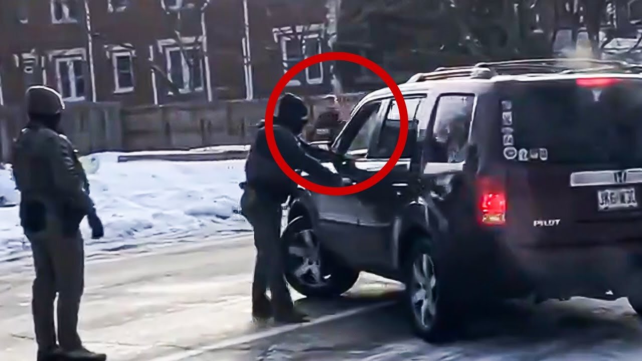 She Tried To Run Over ICE