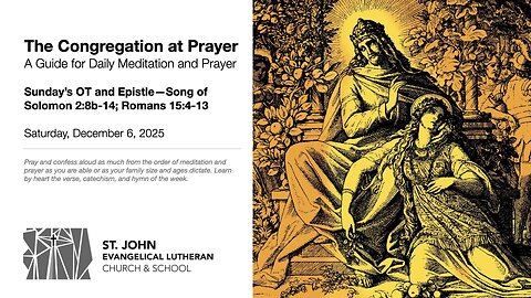 Sunday’s OT and Epistle—Song of Solomon 2:8b-14; Romans 15:4-13