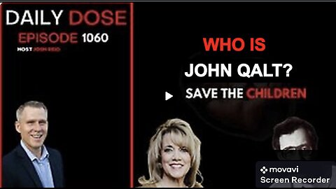 THE DAILY DOSE W/ JOSH REID. SAVE THE CHILDREN. WHO IS JOHN QALT?