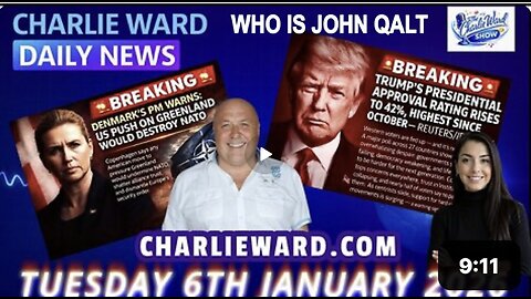 CHARLIE WARD DAILY NEWS WITH CHARLIE WARD & DREW DEMI TUE 6TH JANUARY 2026
