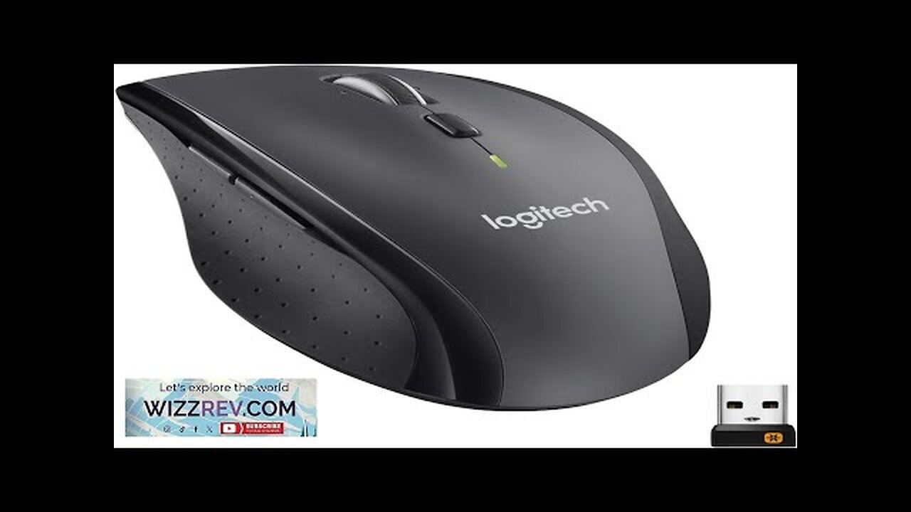 Logitech M705 Marathon Wireless Mouse 2.4 GHz USB Unifying Receiver 1000 DPI Review