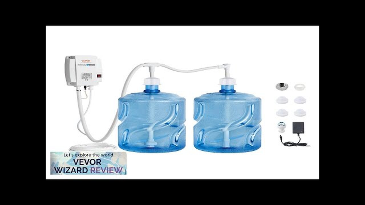 VEVOR 2x5 Gallon Bottled Water Dispenser Pump System Water Dispensing