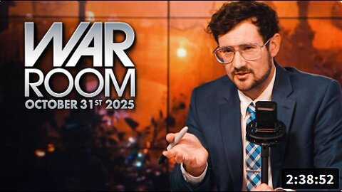 Friday War Room: Obama Judge Orders Trump Admin to Fund SNAP Benefits Amid Schumer Shutdown…Meanwhile, FBI Thwarts Michigan Halloween Terror Plot - Must WATCH/SHARE