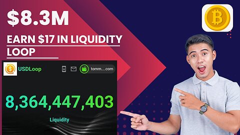 Earn $17 with USDLOOP liquidity cool income