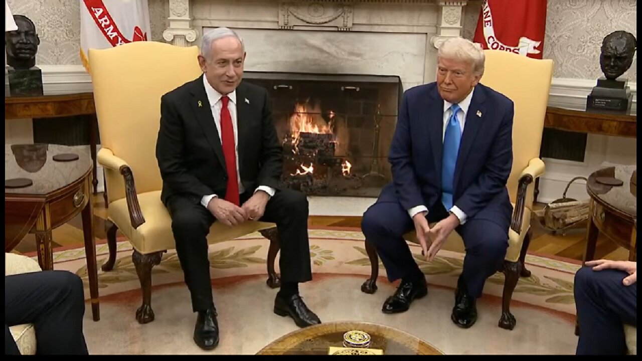Trump and Netanyahu hold a press conference in Washington