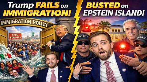 Sneaking On Epstein Island | Trump Goes Back On Immigration Promises | America Unfiltered #205