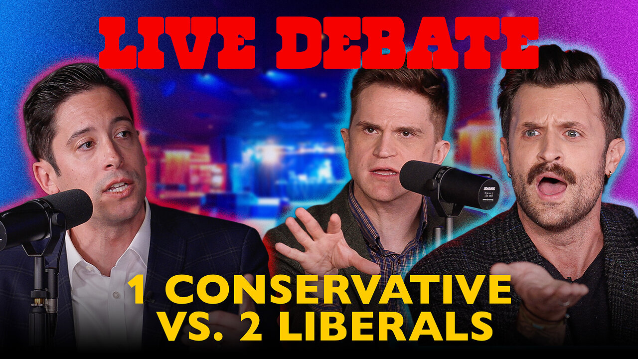 2 Liberals vs. 1 Conservative: BAR FIGHT | Michael Knowles, Brian Recker, & Ryan Basham