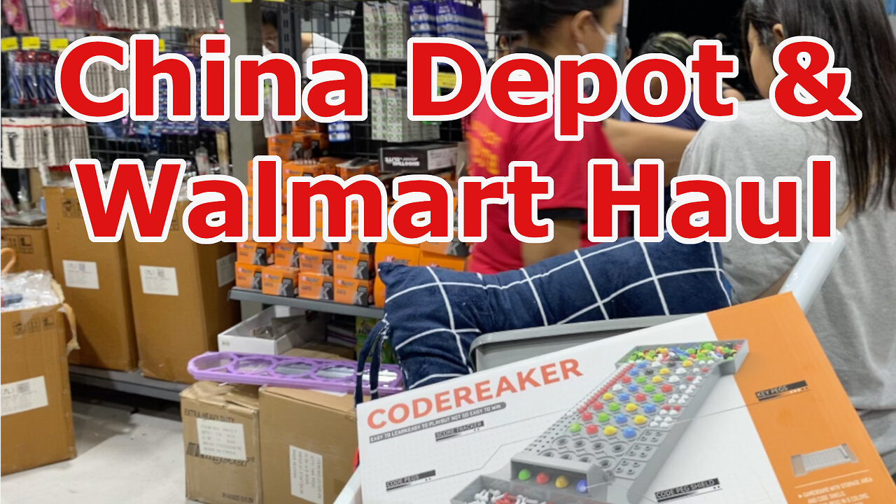 China Depot & Walmart Haul