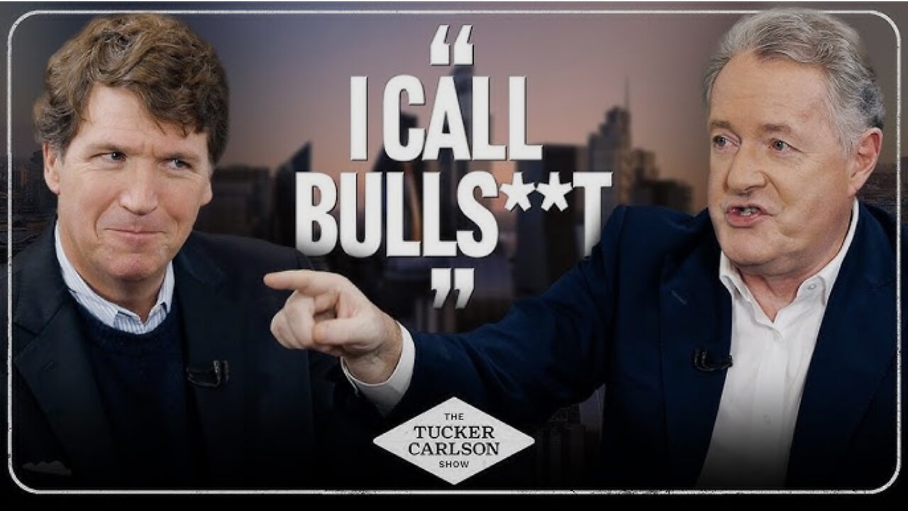 Tucker Puts Piers Morgan's Views on Free Speech to the Ultimate Test