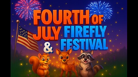 Fourth of July Firefly Festival ✨ Fireworks, Family & Summer Magic!