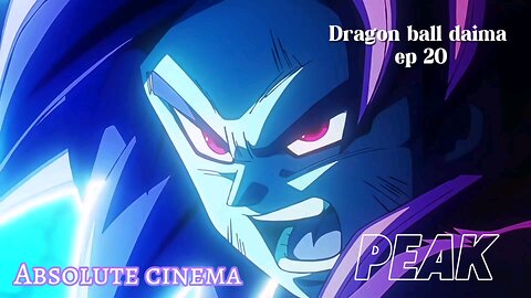 Peak 📈🔥 Dragon Ball Daima's new episode 20 is out! 🔥 Goku delivers one of the coldest Kamehamehas