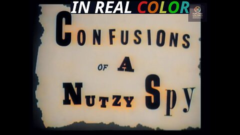 🐷 Porky Pig — Confusions of a Nutzy Spy (1943) — In Real Color | Full Cartoon