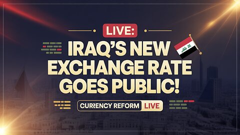 💥 LIVE Iraq’s New Exchange Rate Goes Public! 💥 Today IQD News!