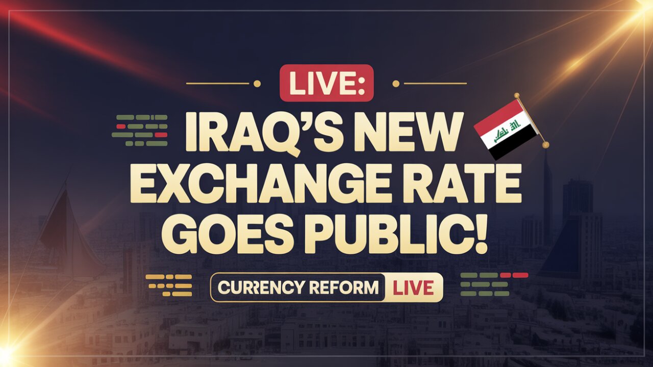 💥 LIVE Iraq’s New Exchange Rate Goes Public! 💥 Today IQD News!