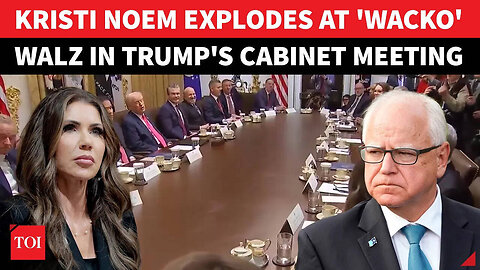 Noem EVISCERATES Walz Amid Federal Probe Into Fraud Allegations: 'WACKO'