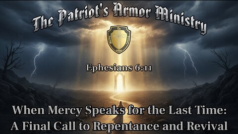 When Mercy Speaks for the Last Time – A Final Call to Repentance and Revival