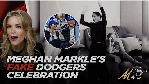 Meghan Markle Performatively Celebrates the Dodgers Winning World Series While Harry Seems to Hide
