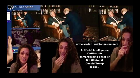 Artificial Intelligence Verify Compromising Photo Of Bill Clinton Donald Trump On His Knees Is Real