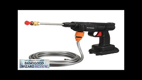 2000W 90Bar 22000mAh Cordless High Pressure Car Washer Spray Water Pump Portable Review