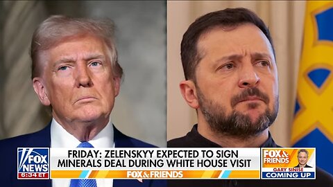 Ukraine's Zelenskyy to sign mineral deal during Trump White House visit