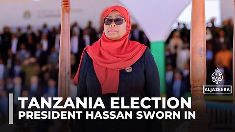 President Hassan sworn in following deadly Tanzania election
