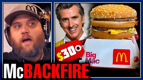 McDonalds ROASTED After Gavin Newsome FAILS Epically To Roast Donald Trumps Amazing Order!