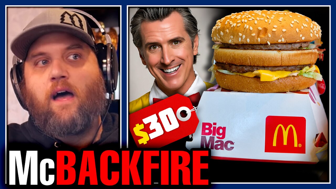 McDonalds ROASTED After Gavin Newsome FAILS Epically To Roast Donald Trumps Amazing Order!