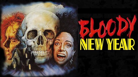 BLOODY NEW YEAR 1987 Shipwrecked Folks Find Empty Resort Decorated for New Years FULL MOVIE HD & W/S