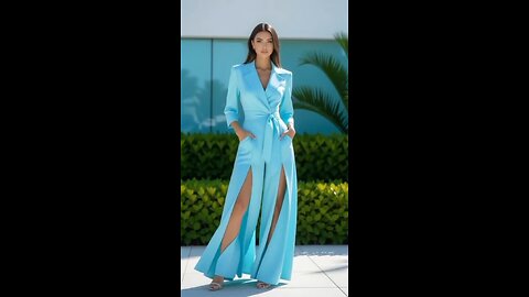 Light blue suit