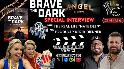 Save The Date! Brave The Dark Movie Interview Promo! SHARE!