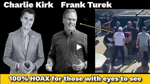 [Sep 19, 2025] Lights, camera , action! Actors and film creed ready to go in the Charlie Kirk HOAX [DITRH]