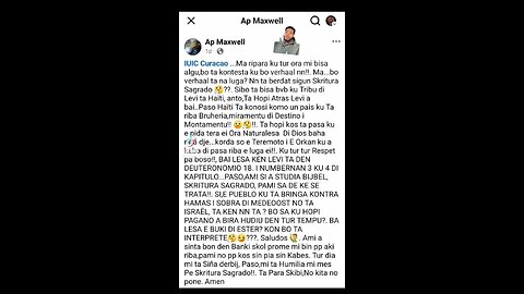 🚨🔥💣💥PARTI 2🚨🔥💣💥 Tribu di Levi ta e asina yama Haitiano nan.