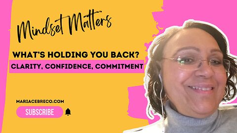 #1 Thing Holding You Back And How to Fix It! - Mindset Matters